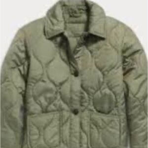 OLD NAVY KIDS BOY/GIRL Olive Quilted Jacket
